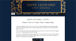 Desktop Screenshot of anneleonardbooks.com